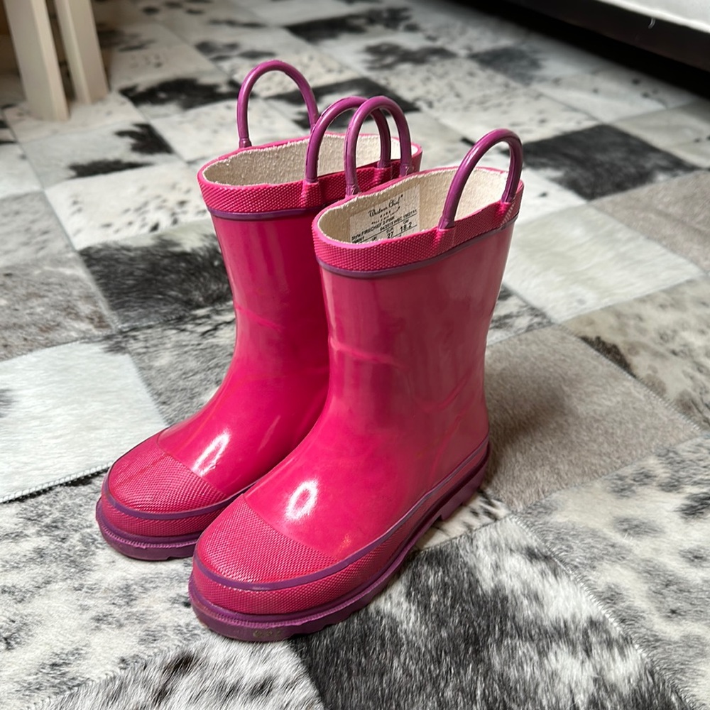 Western Chief rain boots - size 10 kids - excellent condition